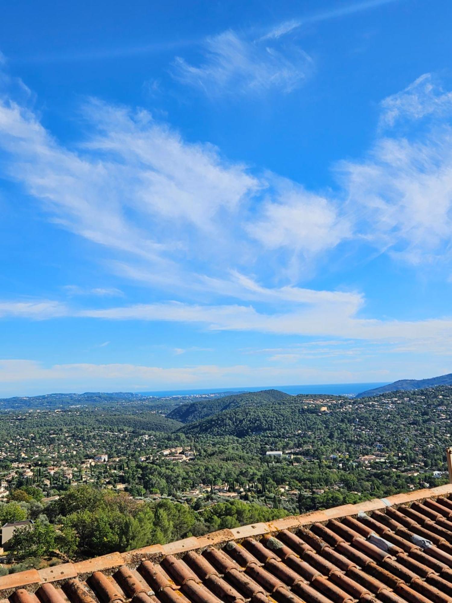 Vue Mer, Au Calme, Avec Jardin ! Speracedes Exterior photo