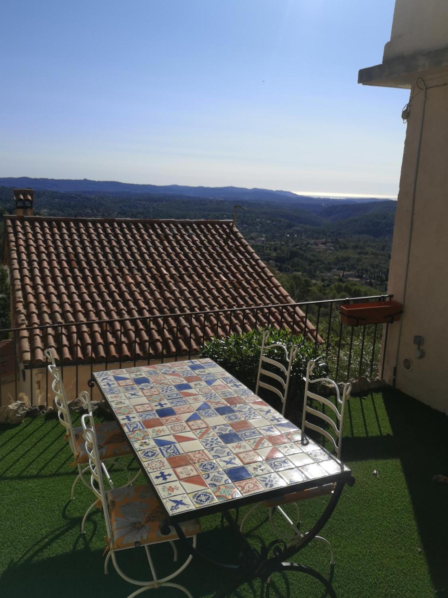 Vue Mer, Au Calme, Avec Jardin ! Speracedes Exterior photo
