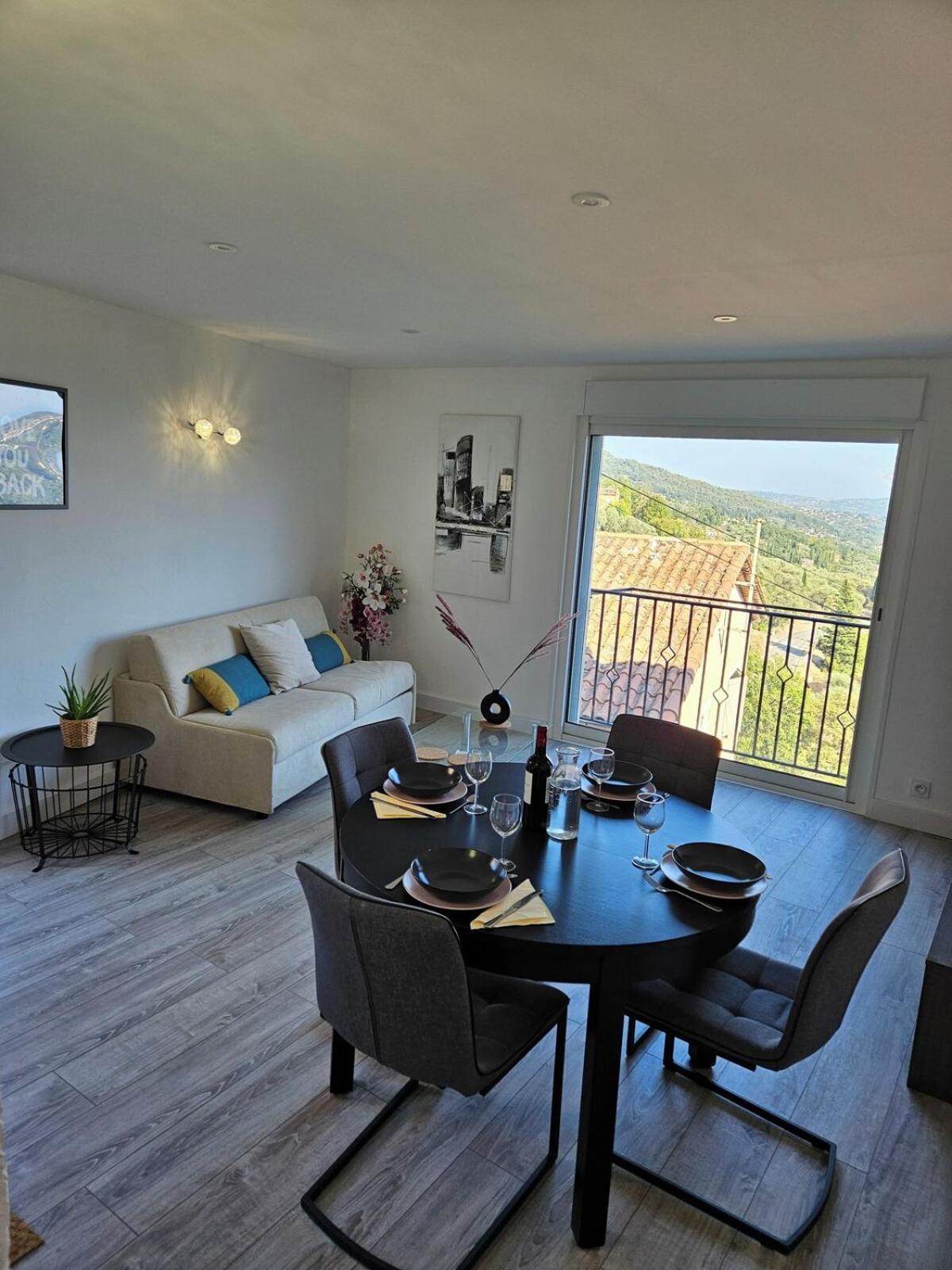 Vue Mer, Au Calme, Avec Jardin ! Speracedes Exterior photo