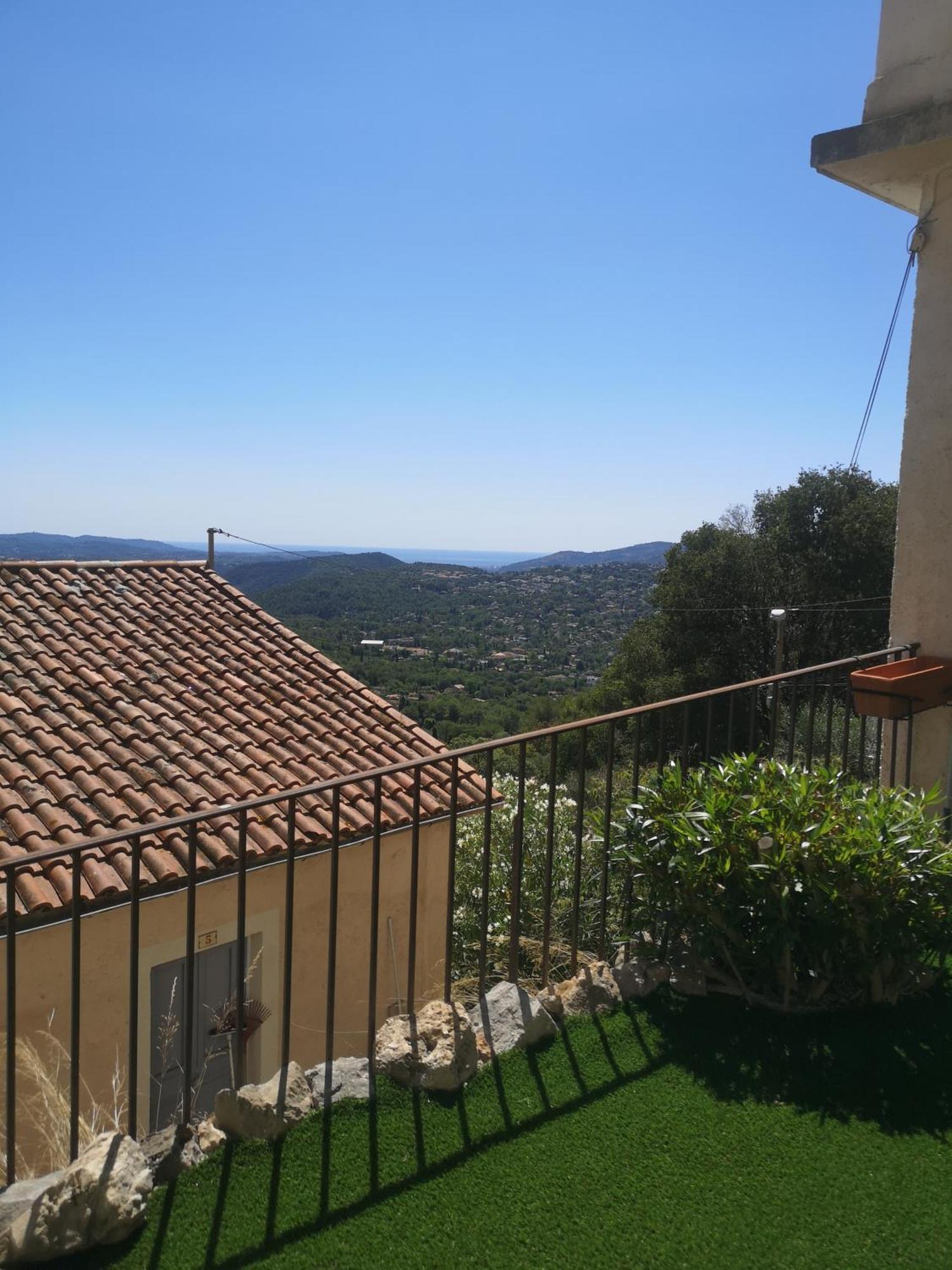 Vue Mer, Au Calme, Avec Jardin ! Speracedes Exterior photo